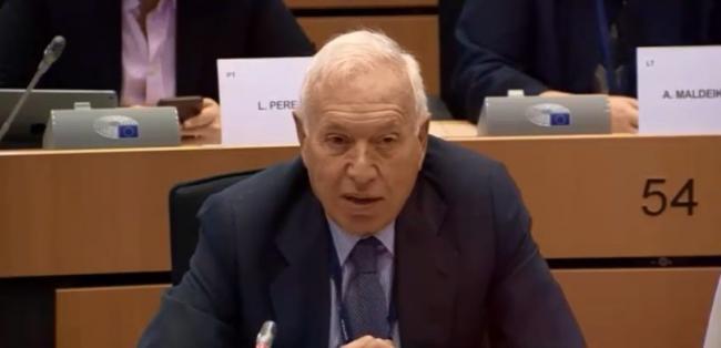 García-Margallo insta al Parlamento Europeo a corregir el sistema financiero privilegiado de Gibraltar