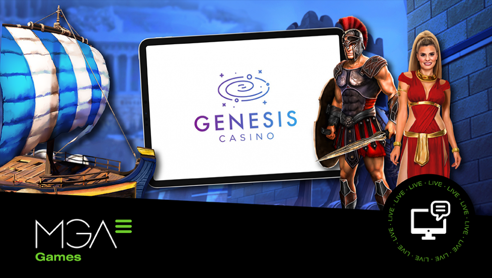 MGA Games sigue imparable en España con su última colaboración con Genesis Casino