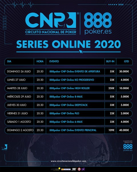 Próximo festival online de CNP888