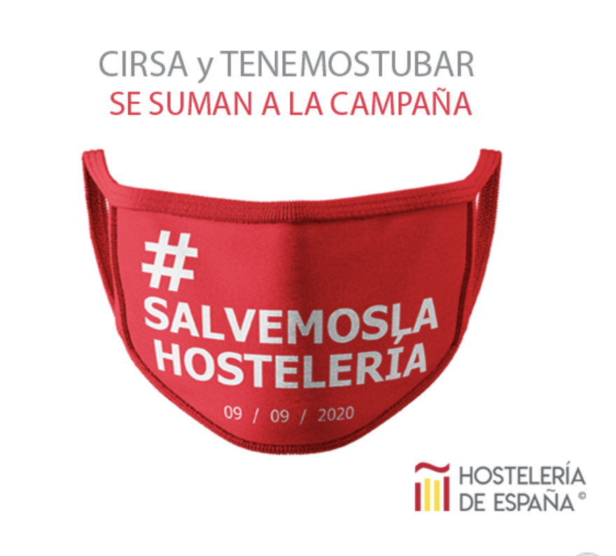 CIRSA se unió ayer a la manifestación por la Hostelería en Madrid