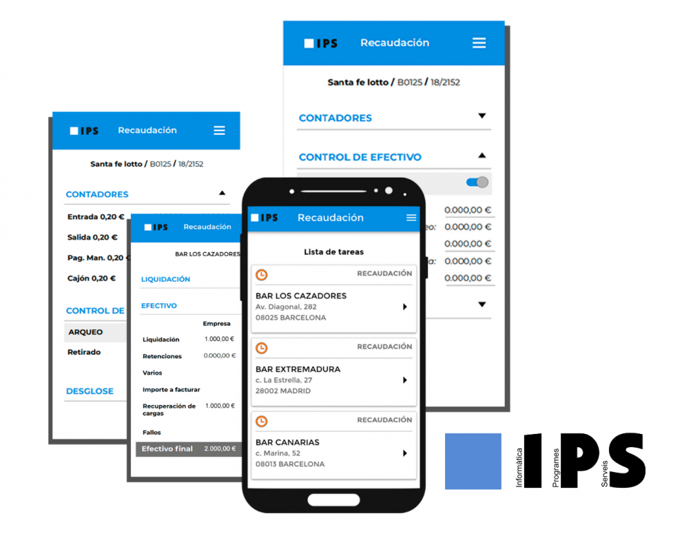 Disponible la nueva versión de la aplicación de recaudación móvil de IPS