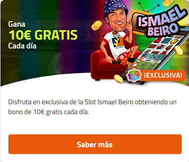 NUEVA GRAN SORPRESA!
Ismael Beiro será el protagonista de la nueva slot de MGA