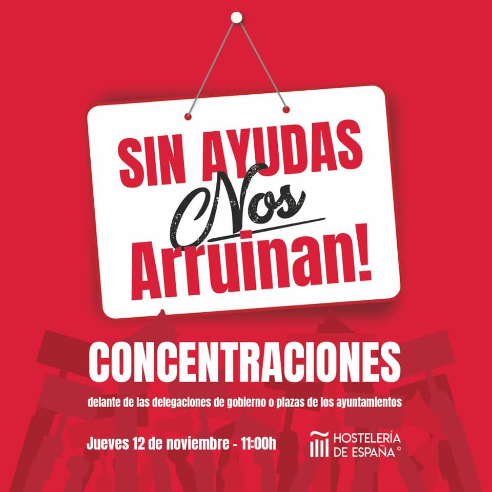  Concentraciones en toda España el próximo 12 de noviembre 
