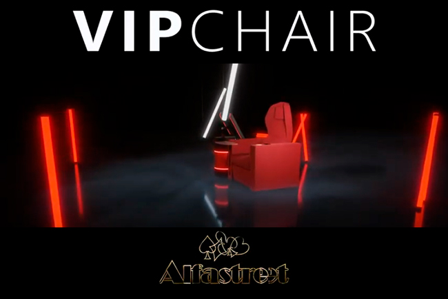  ALFASTREET lanza al mercado su exclusiva VIP CHAIR (Vídeo)