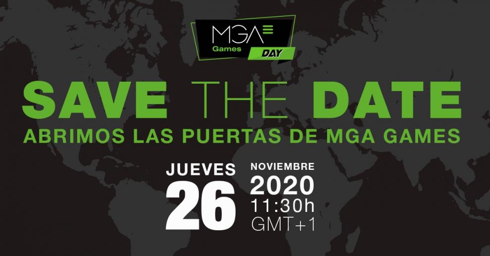 Celebración del primer MGA Games Day 100% online, el 26 de noviembre de 2020