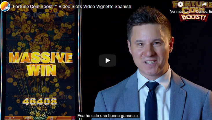 IGT nos presenta en vídeo (en español) las excelencias de la máquina Fortune Coin Boost