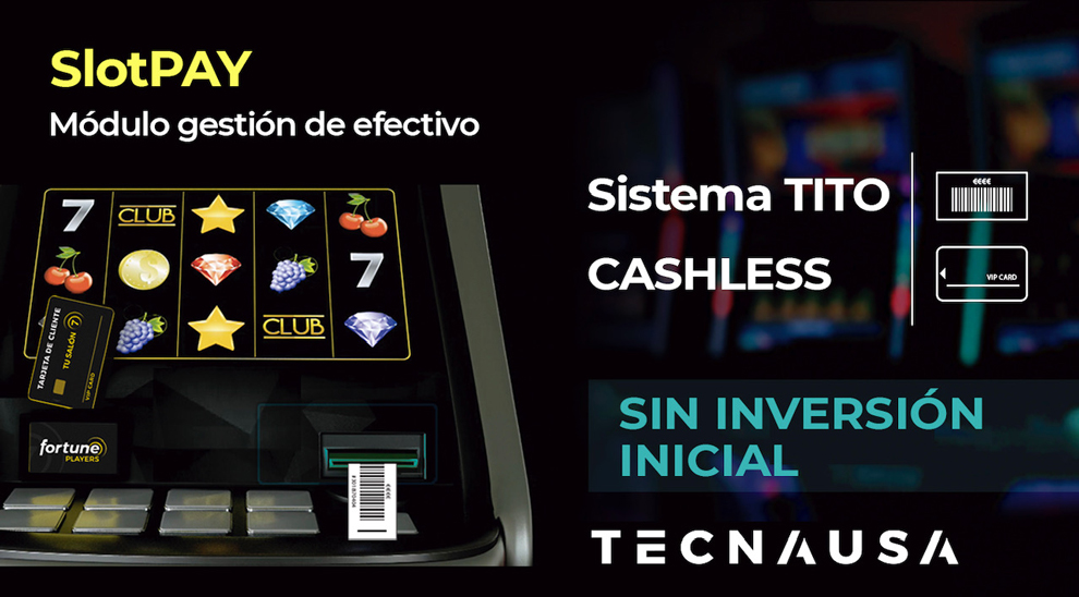  TECNAUSA presenta SLOTPAY, el módulo para la gestión de cobros y pagos mediante tickets o tarjetas