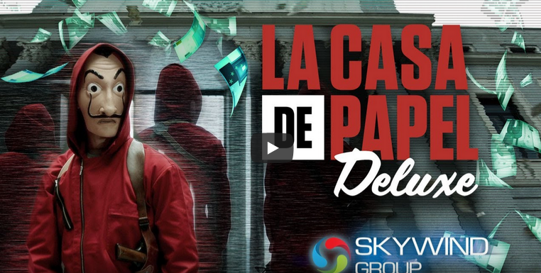 VÍDEO: Skywind acaba de lanzar la slot online La Casa de Papel Deluxe
