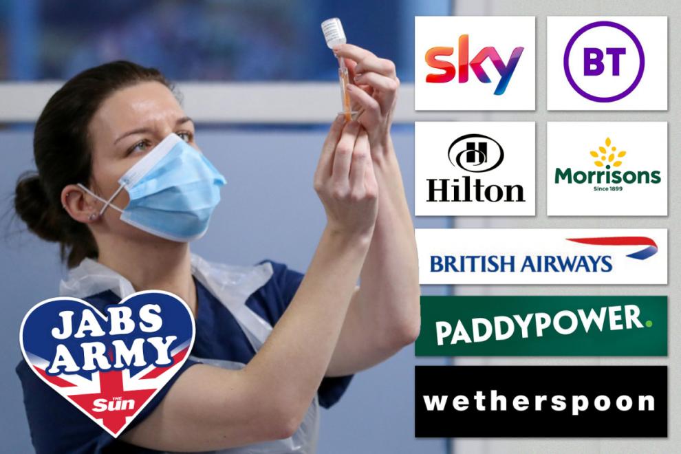 PaddyPower ofrece 345 tiendas como centros de vacunación temporal en el Reino Unido