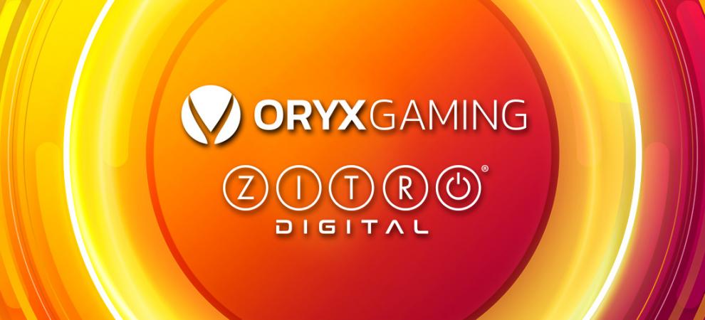  ZITRO DIGITAL y ORYX GAMING firman una nueva alianza