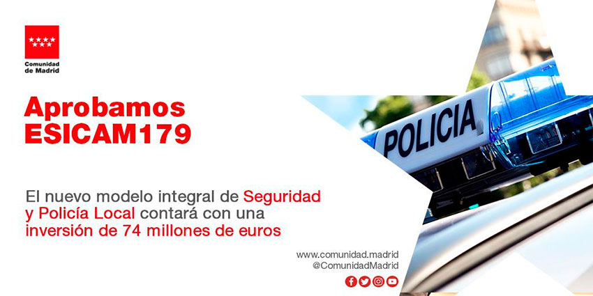 Comunidad de Madrid: Enrique López, Consejero Justicia, Interior y Víctimas, pone en marcha la Estrategia de Seguridad Integral
