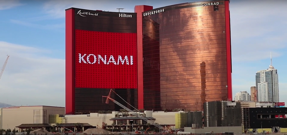 Konami se promociona en 9.000 metros cuadrados
