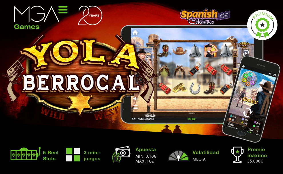  MGA Games
El VÍDEO de su última producción 'YOLA BERROCAL WILD WEST'