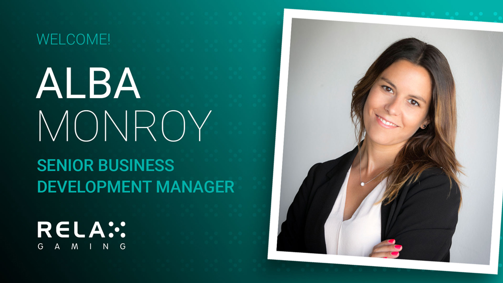  Relax Gaming nombra a Alba Monroy nueva directora senior de desarrollo empresarial