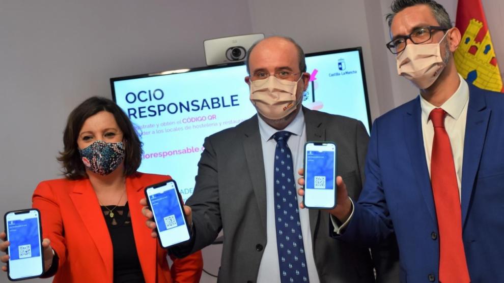 Castilla-La Mancha presenta la aplicación 'Ocio Responsable' para el registro de clientes y rastreo del Covid