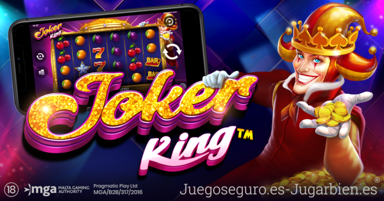PRAGMATIC PLAY aumenta su oferta de slots con un clásico: JOKER KING