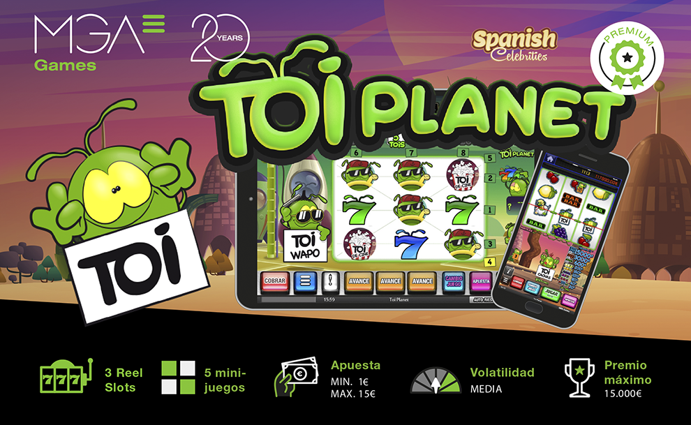  MGA Games lanza TOI Planet, una nueva entrega de Spanish Celebrities (vídeo)