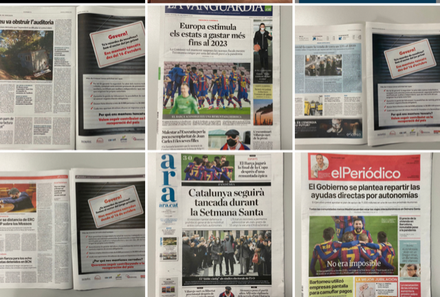 Todos los medios en Catalunya recogen las reivindicaciones de los trabajadores y empresarios del juego: 
VER CAMPAÑA en PRENSA y VÍDEOS