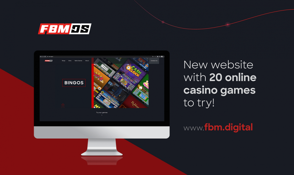  FBM Digital Systems estrena sitio web con 20 juegos de casino en línea