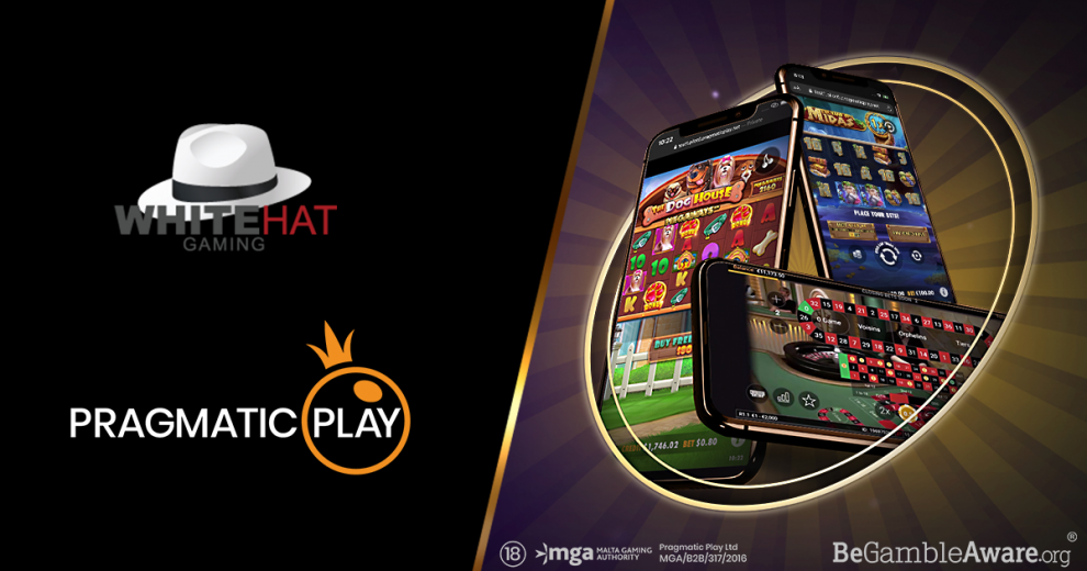  PRAGMATIC PLAY llega a un acuerdo con White Hat Gaming para ofrecer su amplio catálogo de slots y casino en vivo