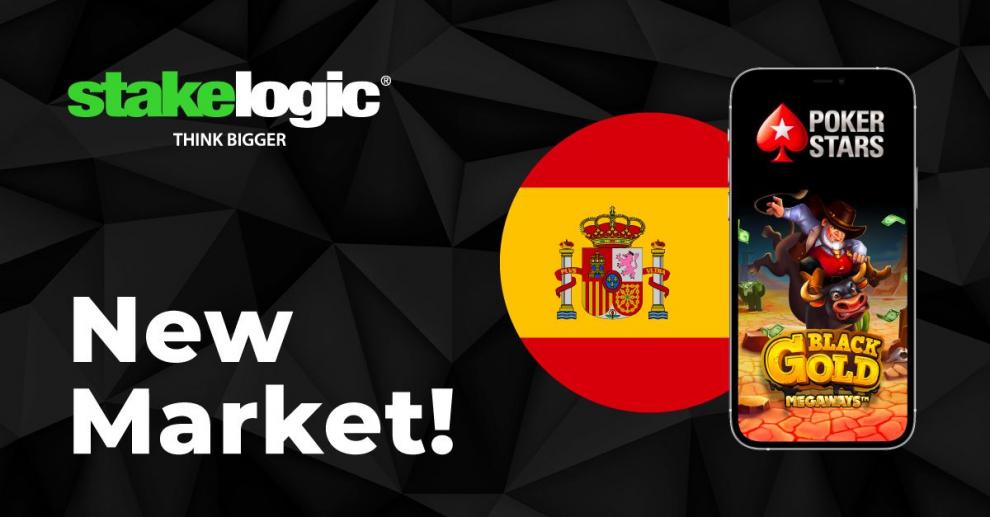  Stakelogic lleva su catálogo completo de slots al mercado español con PokerStars
