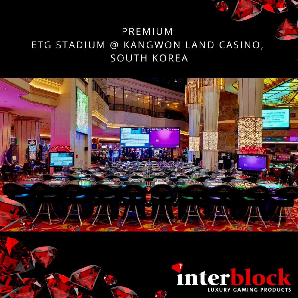 INTERBLOCK instala su maravillo STADIUM con 64 posiciones en otro Casino