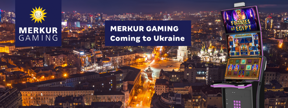 MERKUR GAMING  se lanza como fabricante y operador en Ucrania con apertura de sede en Kiev