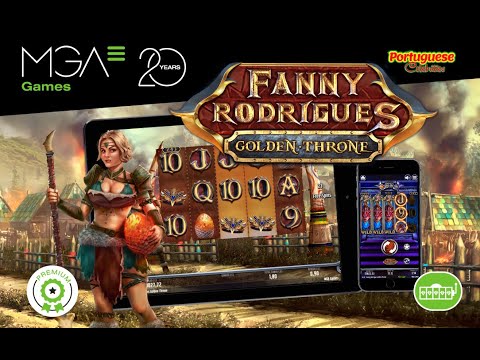  MGA Games lanza la primera entrega de su serie Portuguese Celebrities con la reina del culebrón ¡Fanny Rodrigues Golden Throne! (vídeo)
