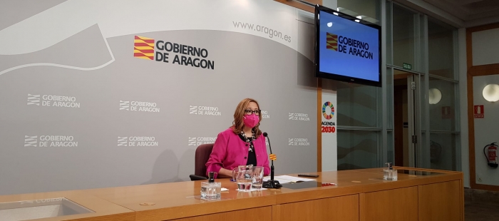 Mayte Pérez, consejera de Presidencia y Relaciones Institucionales de Aragón: 