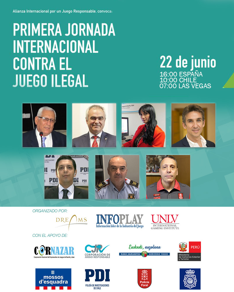  Conozcan el gran nivel de ponentes de la Primera Jornada Internacional contra el Juego Ilegal