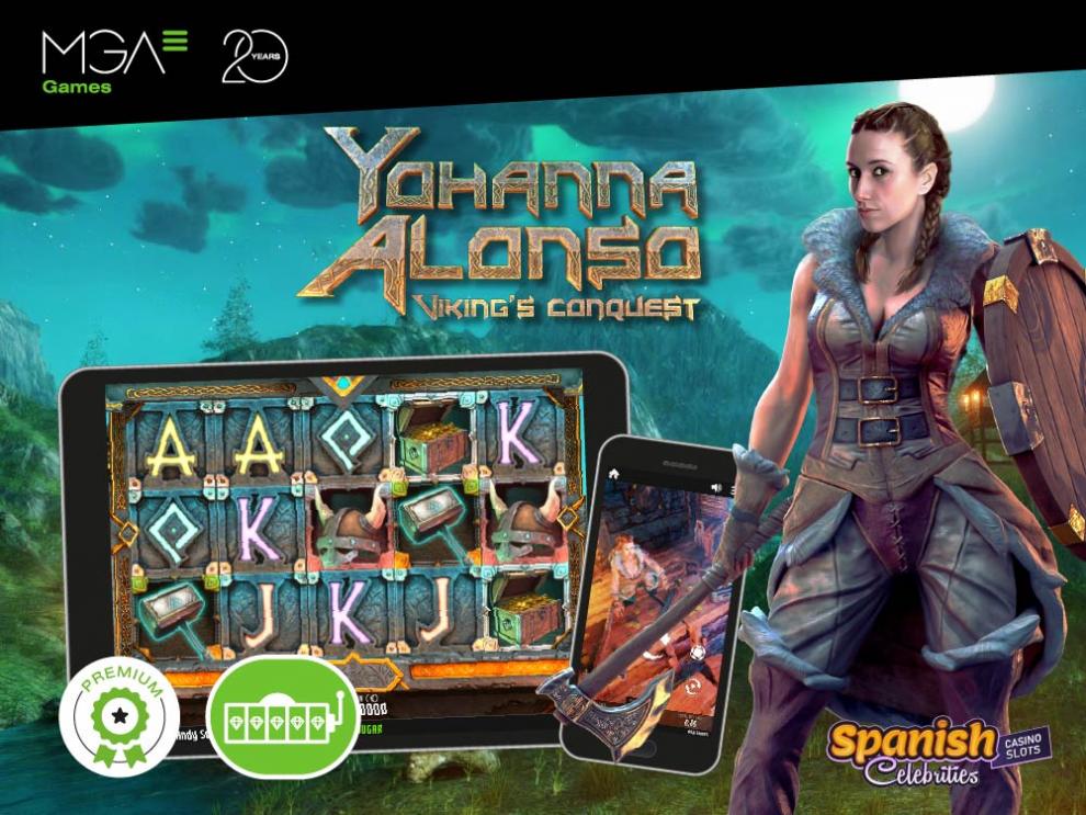 Deportista de élite, agente de la Guardia Civil y protagonista de una slot de MGA Games:
Yohanna Alonso Viking’s Conquest 