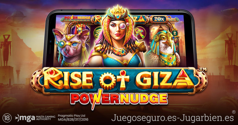 PRAGMATIC PLAY DA UN GIRO AL GUIÓN CON LA FUTURISTA RISE OF GIZA POWERNUDGE™