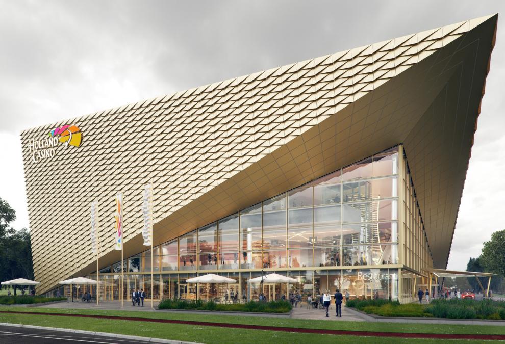 A vista de dron: Así de espectacular es el nuevo Holland Casino en Utrecht