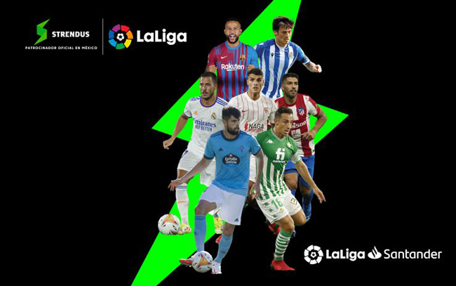 LaLiga busca fuera de España a sus patrocinadores: Strendus, nuevo fichaje desde México y por tres años