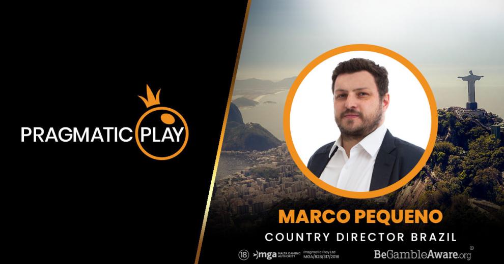 PRAGMATIC PLAY nombra a MARCO PEQUENO en BRASIL 