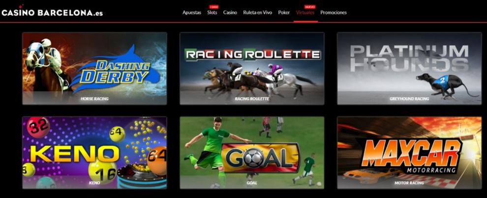 CasinoBarcelona.es añade deportes virtuales a su oferta
