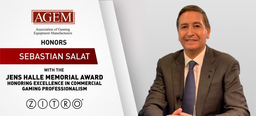 Sebastian Salat, premiado en Las Vegas por su gran trayectoria en la industria 