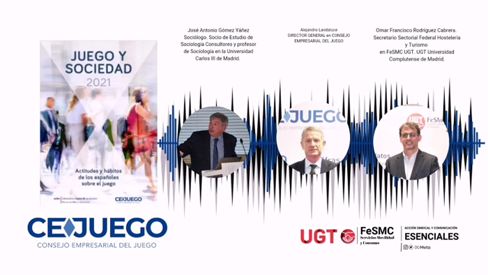  UGT comparte el audio de la presentación del Anuario del Juego en España 2021