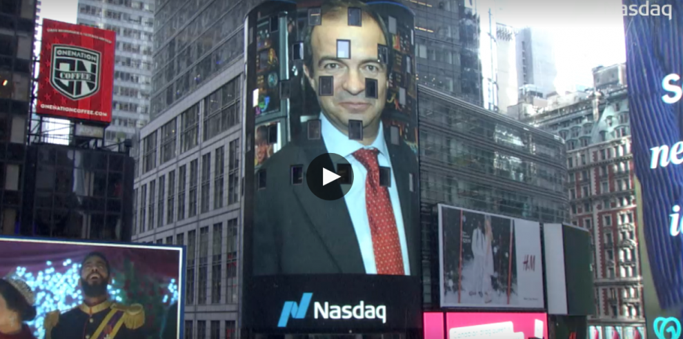 VÍDEO: Así fue el toque de campana de Codere Online en la icónica Torre de Nasdaq en Times Square