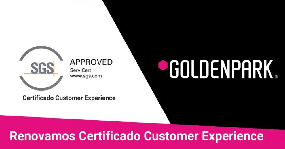  Golden Park (Grupo MGA) obtiene por tercer año consecutivo el Certificado Customer Experience de SGS