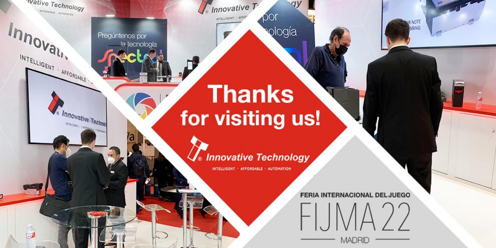 Innovative Technology resalta el éxito de sus productos en FIJMA22