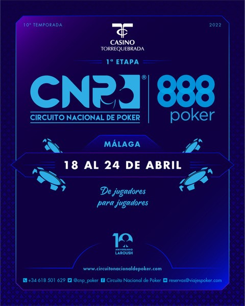 La X temporada del circuito CNP888 comienza en Málaga
