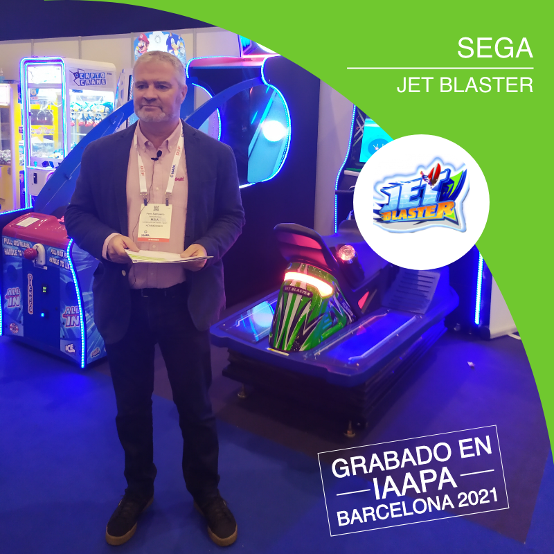 MGA Industrial presenta la JET BLASTER de SEGA: un apasionante videojuego de motos acuáticas