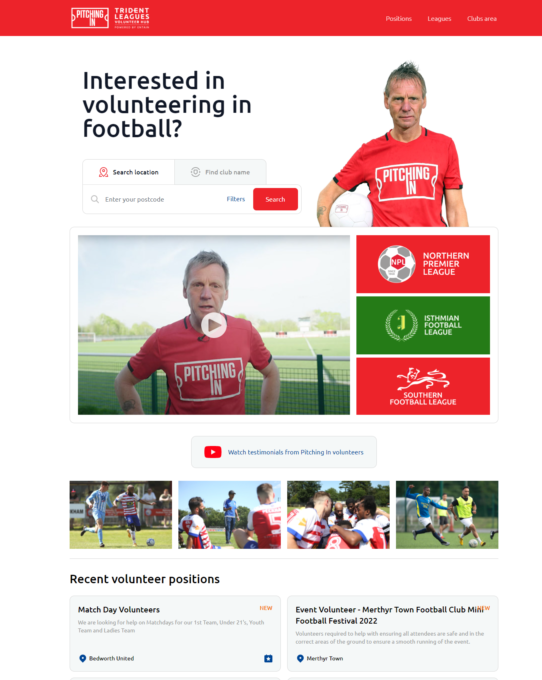  La Fundación Entain invierte en el primer centro nacional de voluntarios para promover el fútbol de base inglés