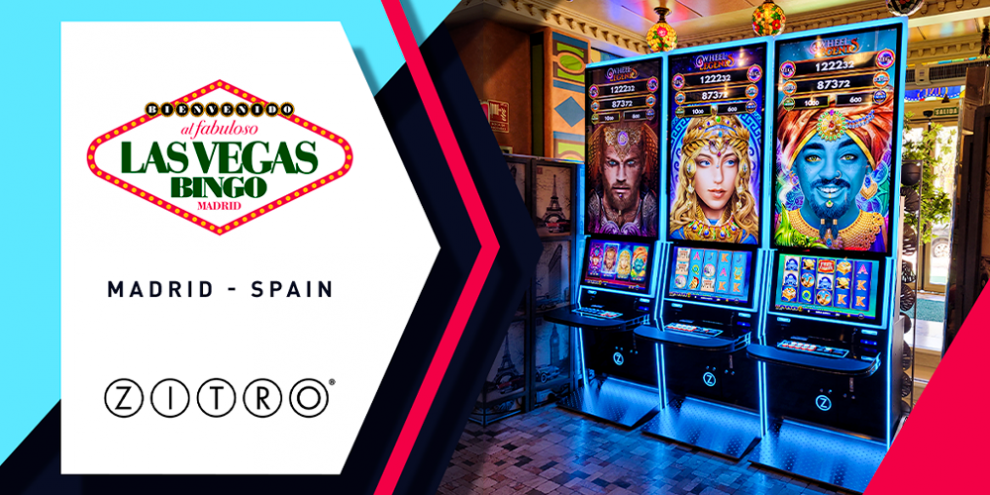 WHEEL OF LEGENDS, la nueva incorporación de ZITRO en el Bingo Las Vegas de Madrid 