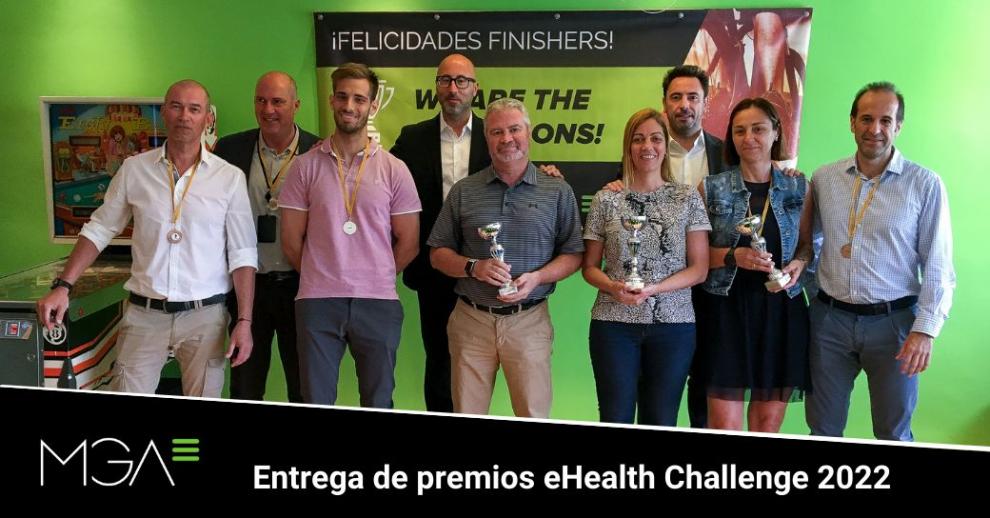  MGA celebra la entrega de premios de la competición eHealth Challenge a sus empleados