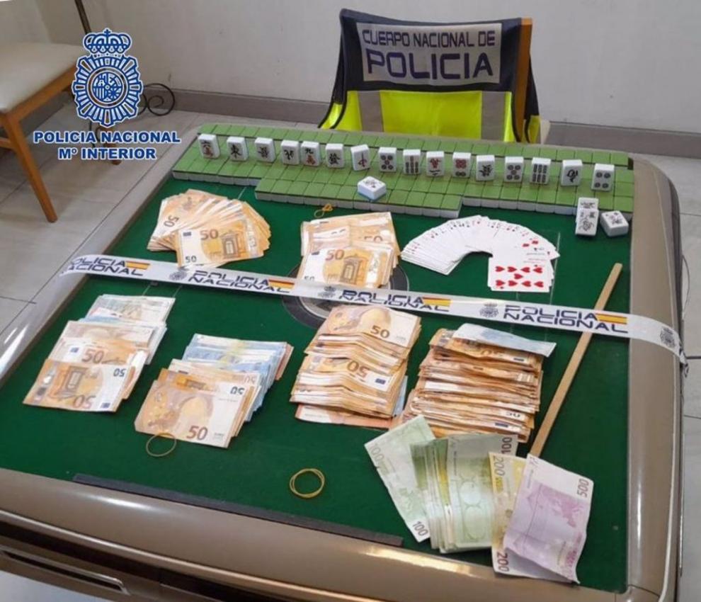 Importante Operativo de la Policía Nacional descubre locales ilegales de juego en Madrid