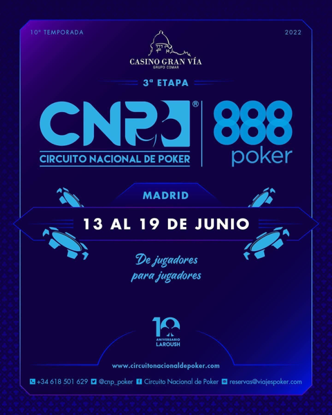 Madrid recibe una nueva etapa del circuito CNP888