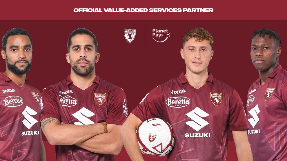  PlanetPay365, nuevo 'socio' oficial del Torino FC para la temporada 2022/23