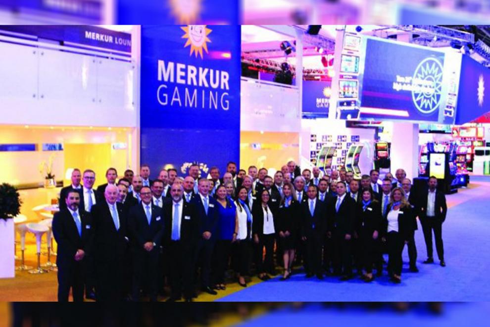 MERKUR presenta sus productos en G2E con gran éxito